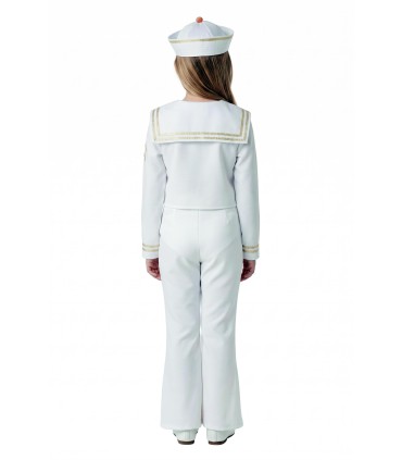 Disfraz de Marinero Blanco Infantil Unisex | Megafiesta