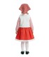 Disfraz de Pastora Rojo Sofia Infant… | Navidad | Megafiesta