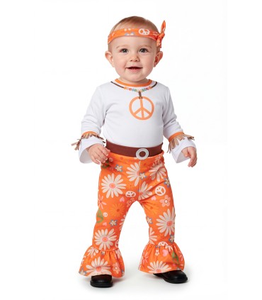 Disfraz Baby Hippie | Megafiesta