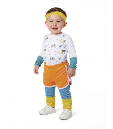 Disfraz Baby 80 Aerobic | Megafiesta