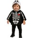 Disfraz de Poncho Esqueleto Bebe 18-24 meses | Megafiesta