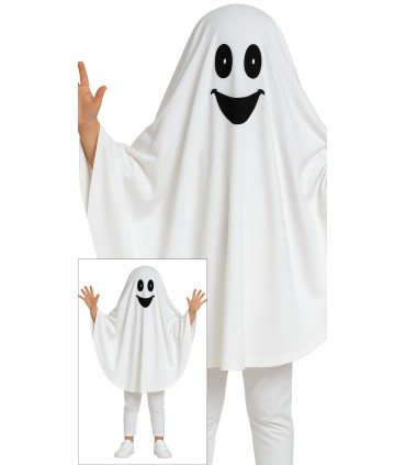 Disfraz de Fantasma Happy 7-9 años (137 cm) | Megafiesta