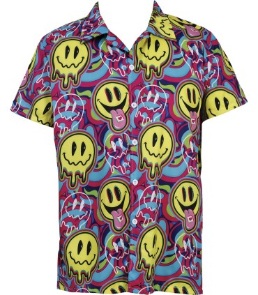 Camisa Acid Adulto | Megafiesta
