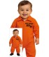 DISFRAZ DE PRISIONERO BEBE para Halloween | Megafiesta