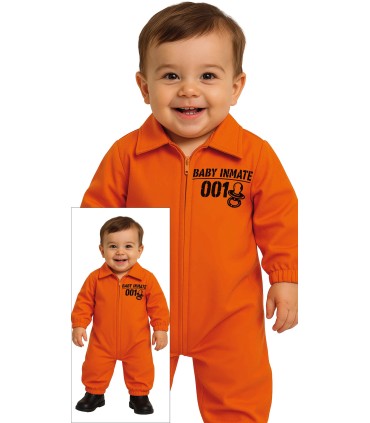 DISFRAZ DE PRISIONERO BEBE para Halloween | Megafiesta
