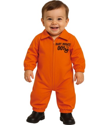 DISFRAZ DE PRISIONERO BEBE para Halloween | Megafiesta