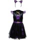 DISFRAZ DE GATITA PURPURA INFANTIL | Megafiesta