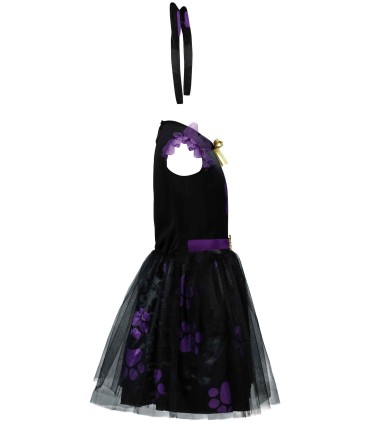 DISFRAZ DE GATITA PURPURA INFANTIL | Megafiesta