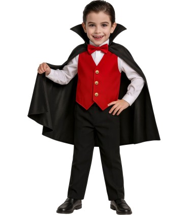 DISFRAZ DE VAMPIRO INFANTIL para Halloween | Megafiesta