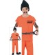 DISFRAZ DE PRISIONERO INFANTIL para Halloween | Megafiesta