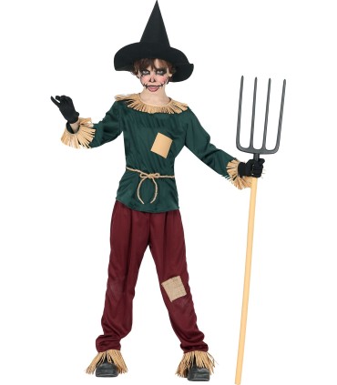 DISFRAZ ESPANTAPAJAROS INFANTIL para Halloween | Megafiesta