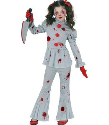 PAYASA ASESINA CIRCO INFANTIL para Halloween | Megafiesta
