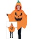 CALABAZA PONCHO 7-9 AÑOS para Halloween | Megafiesta