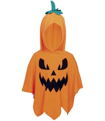 CALABAZA PONCHO 7-9 AÑOS para Halloween | Megafiesta