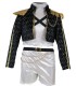 Chica pop-star chaqueta negra | Megafiesta