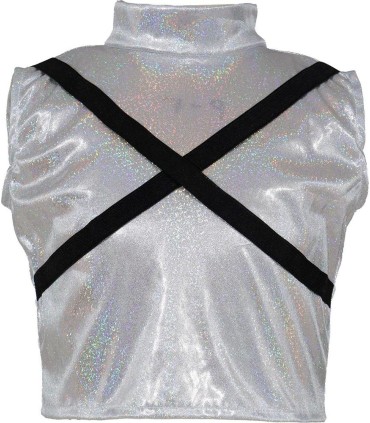 Chica pop-star chaqueta negra | Megafiesta