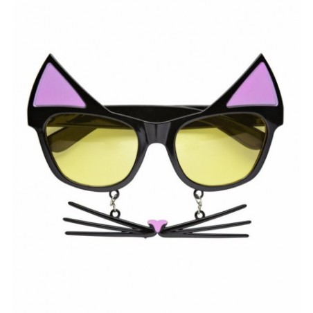 Gafas Gata con Bigotes