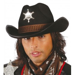 Sombrero Sherif Negro