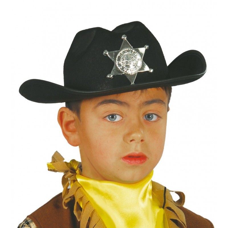 Sombrero Sherif Negro