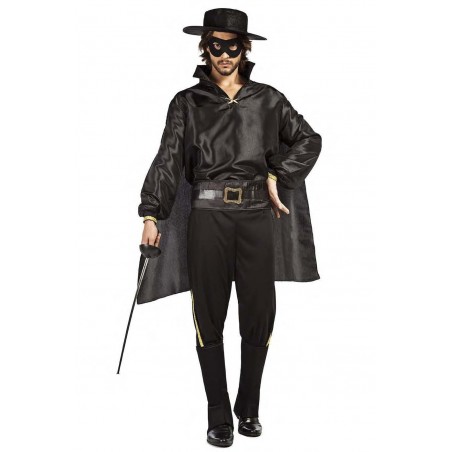 DISFRAZ ZORRO HOMBRE