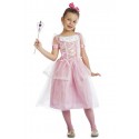 DISFRAZ3-4 PRINCESA ROSA CLARO