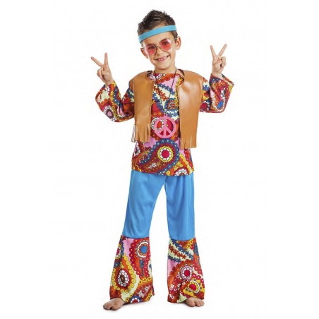 Disfraz de Hippie Chaleco Niño