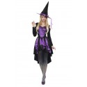 Disfraz de Bruja Morada