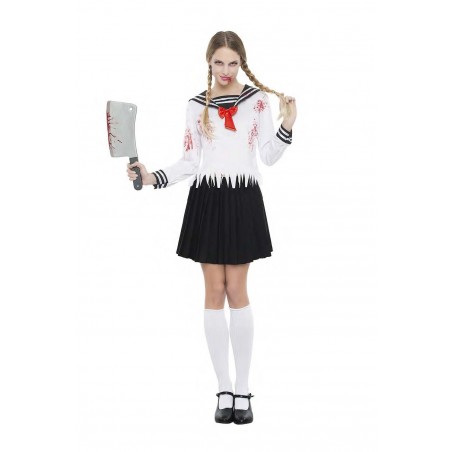 Disfraz de Colegiala Japo Zombie