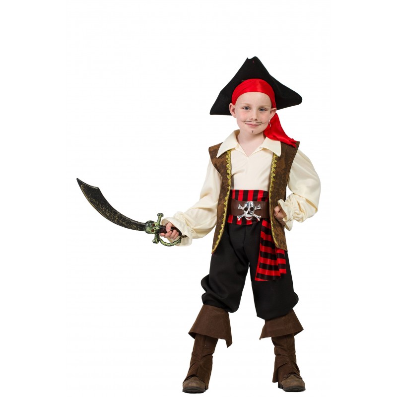 Disfraz de Capitán Pirata Niño