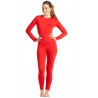 Mono/Maillot Rojo Spandex Mujer