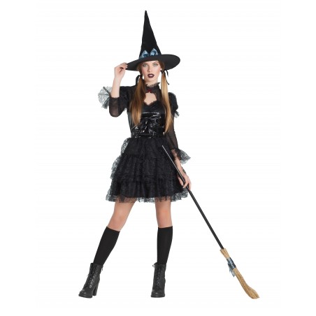 DISFRAZ DE BRUJA LOLITA GOTICA