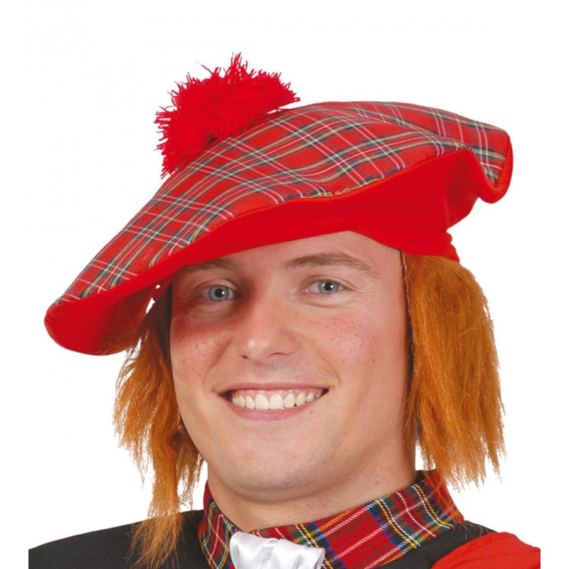 Sombrero Escocés con Pelo