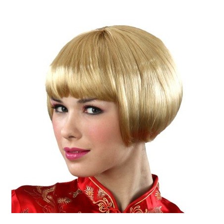 Peluca Rubia Corta