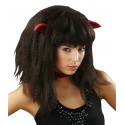 Peluca Cuernos y Orejas